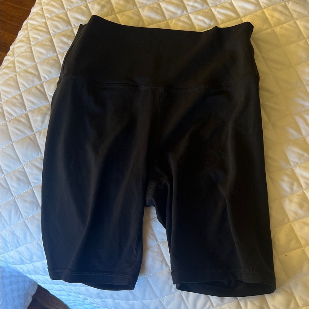 ATHLETA Black High-Waisted Shorts